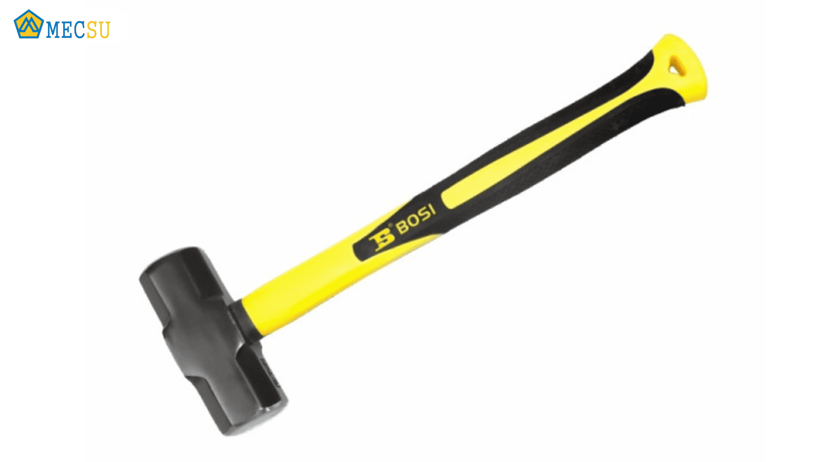 Búa Tạ Bát Giác Cán Sợi Thủy Tinh 4LB Dài 413 mm Bosi BS353904